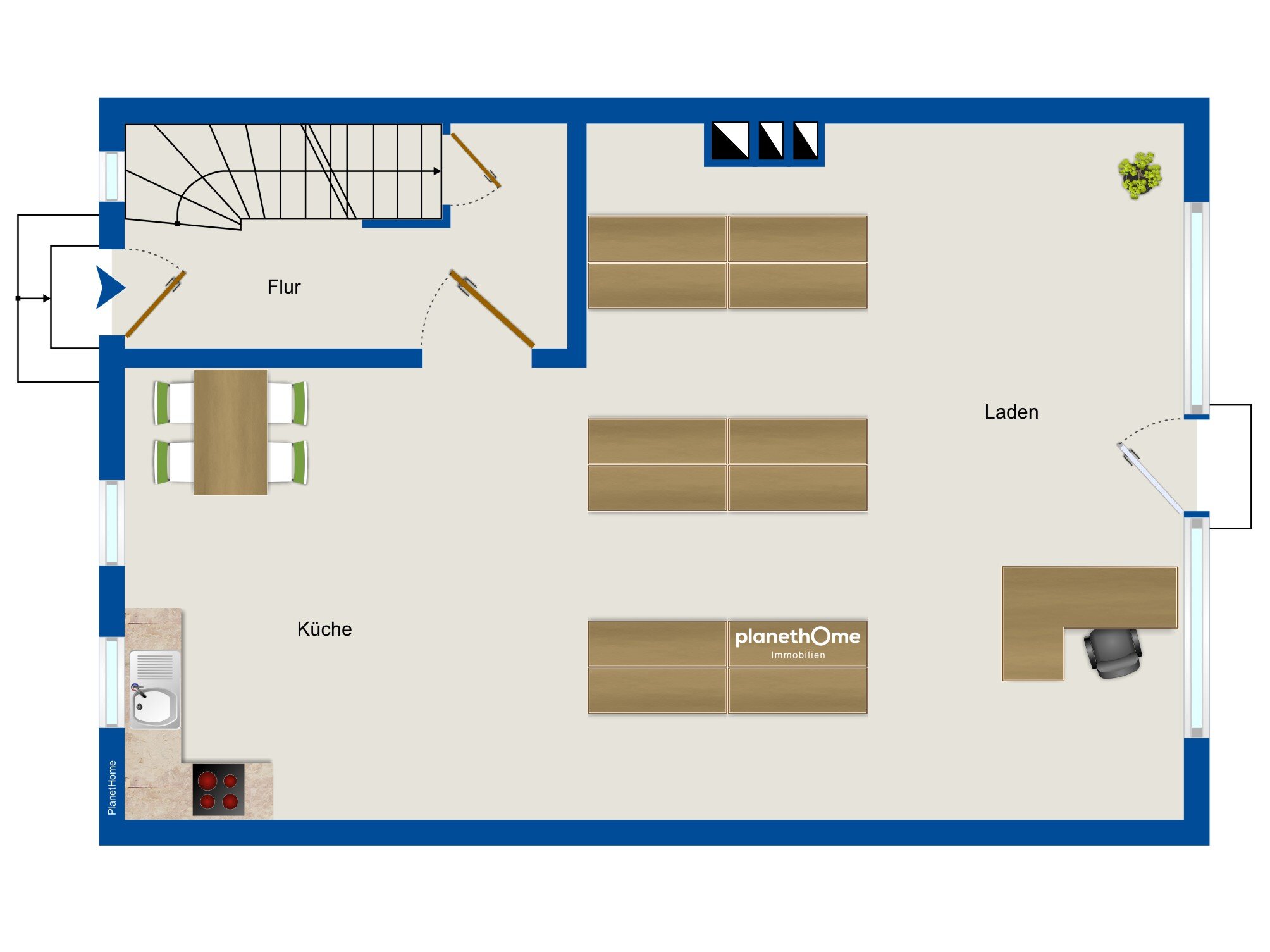 Wohn- und Geschäftshaus zum Kauf als Kapitalanlage geeignet 480.000 € 4 Zimmer 100 m²<br/>Fläche 150 m²<br/>Grundstück Neuschönningstedt Reinbek 21465