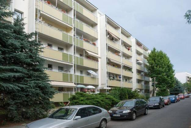Wohnung zur Miete 369 € 2 Zimmer 49,5 m² 4. Geschoss frei ab 31.07.2025 Weideweg 16 Gorbitz-Süd (Wilsdruffer Ring-West) Dresden 01169