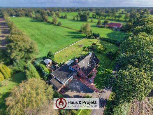 Einfamilienhaus zum Kauf 279.000 € 5 Zimmer 140 m² 2.518 m² Grundstück Timmel Großefehn 26629