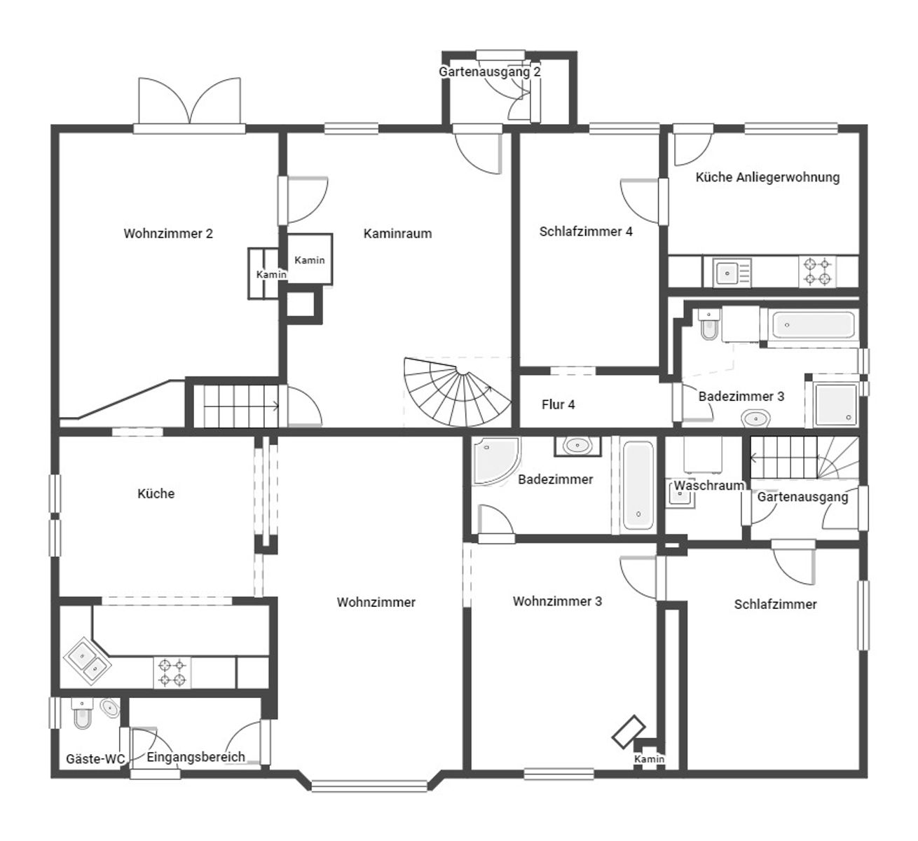 Immobilie zum Kauf als Kapitalanlage geeignet 699.000 € 12 Zimmer 225 m²<br/>Fläche 1.109,2 m²<br/>Grundstück Dingen Castrop-Rauxel 44577