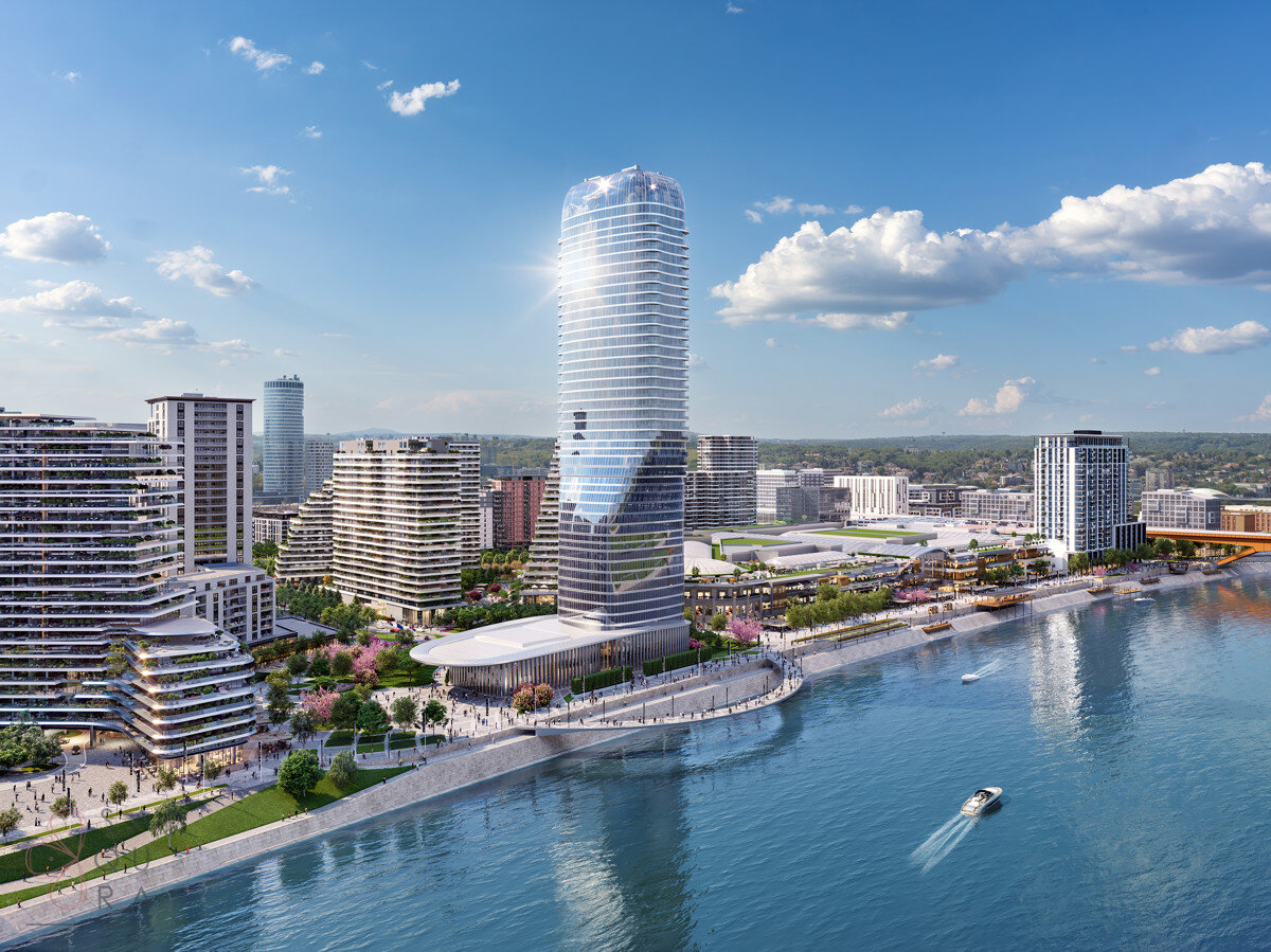 Wohnung zum Kauf provisionsfrei 348.888 € 2 Zimmer 56,5 m²<br/>Wohnfläche Belgrad Waterfront