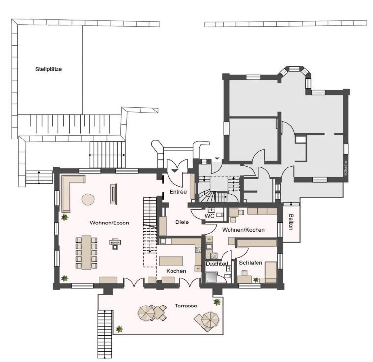 Loft zum Kauf 2.450.000 € 7 Zimmer 290 m²<br/>Wohnfläche Holthausen - Nord Mülheim an der Ruhr 45470