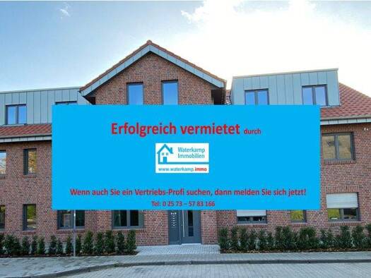 Wohnung zur Miete 2 Zimmer 66,5 m² 1. Geschoss frei ab 01.09.2026 Nordwalde 48356