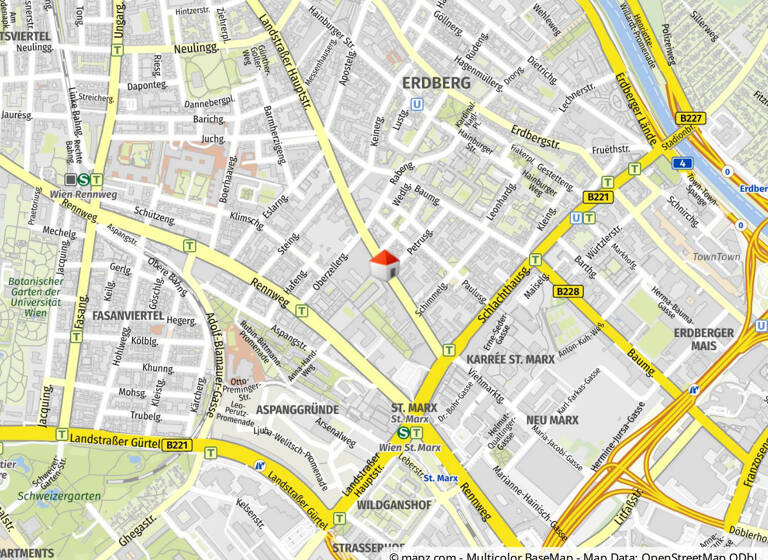 Bürofläche zur Miete provisionsfrei 18,51 € 75,3 m² Bürofläche Wien 1030