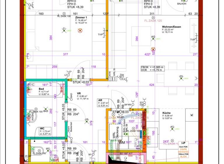 Wohnung zum Kauf - Erstbezug 230.313 € 2 Zimmer 59,1 m² 2. Geschoss Neustifter Straße 6 Kirchberg am Wagram 3470