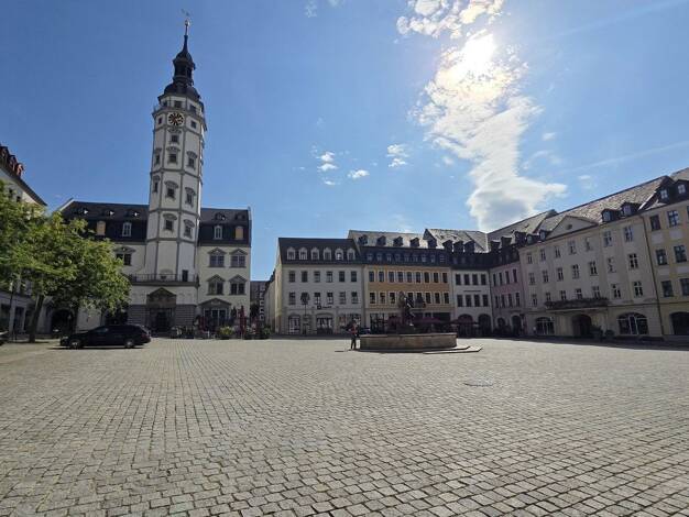Wohnung zur Miete 970 € 3 Zimmer 108 m² 1. Geschoss Markt 11 Innenstadt Gera 07545