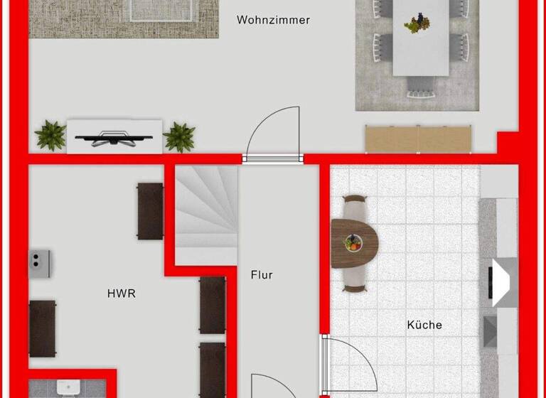 Reihenmittelhaus zum Kauf 335.000 € 4 Zimmer 86,5 m² 208 m² Grundstück frei ab sofort Eidelstedt Hamburg 22523