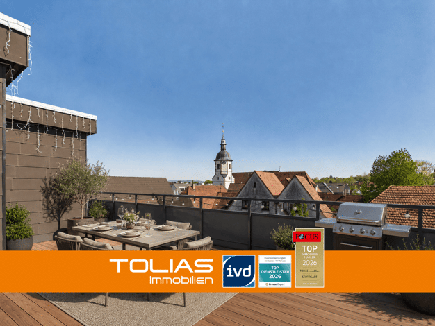 Penthouse zum Kauf 379.000 € 3 Zimmer 107 m² 4. Geschoss Oßweil Ludwigsburg 71640