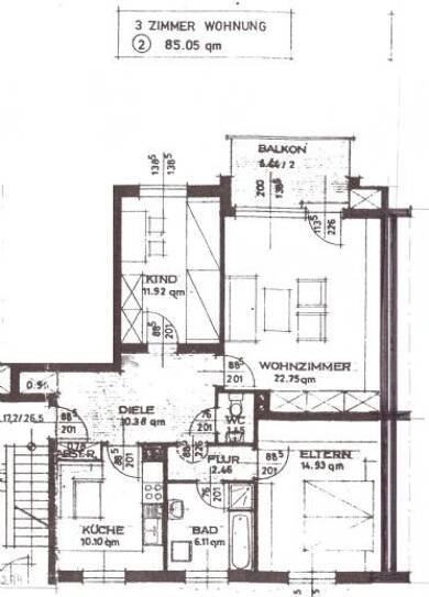 Wohnung zur Miete 420 € 3 Zimmer 85 m² Geschoss 2/2 frei ab 01.07.2025 Herrenleithengasse 3 Arzberg Arzberg 95659