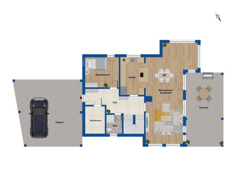 Einfamilienhaus zum Kauf 849.000 € 6 Zimmer 165,3 m² 545 m² Grundstück Zellingen 97225