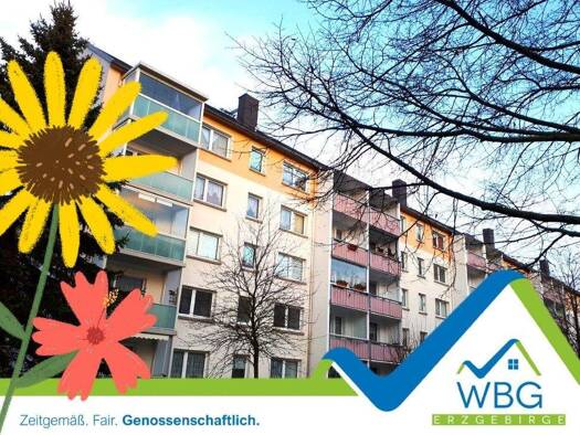 Wohnung zur Miete 690 € 5 Zimmer 115 m² Geschoss 4/4 frei ab sofort Barbara-Uthmann-Ring 34 Annaberg Annaberg-Buchholz 09456