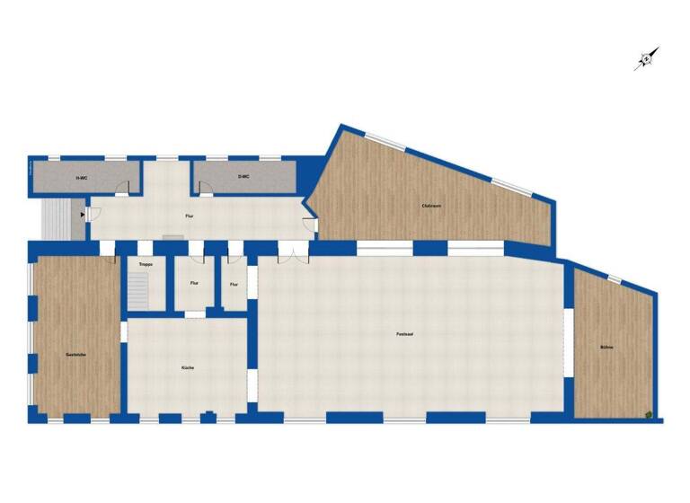 Restaurant zum Kauf provisionsfrei 139.254 € 838 m² Grundstück Giersleben 06449