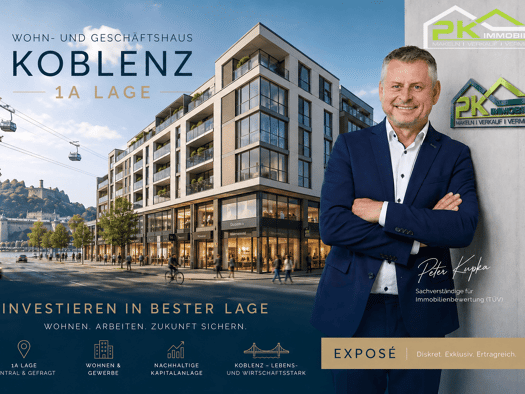 Mehrfamilienhaus zum Kauf 2.195.000 € 21 Zimmer 1.016 m² 238 m² Grundstück Mitte Koblenz 56068