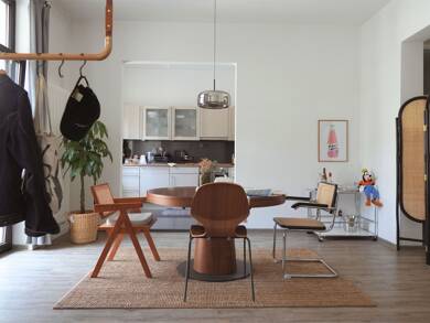 Wohnung zur Miete 1.380 € 2 Zimmer 85 m² Geschoss 1/4 frei ab 01.10.2025 Blumenauer Straße 9 Linden-Mitte Hannover 30449