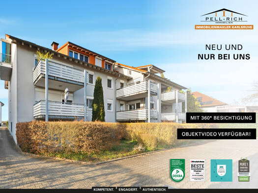 Wohnung zum Kauf 295.000 € 3 Zimmer 88,7 m² EG Knielingen Karlsruhe 76187