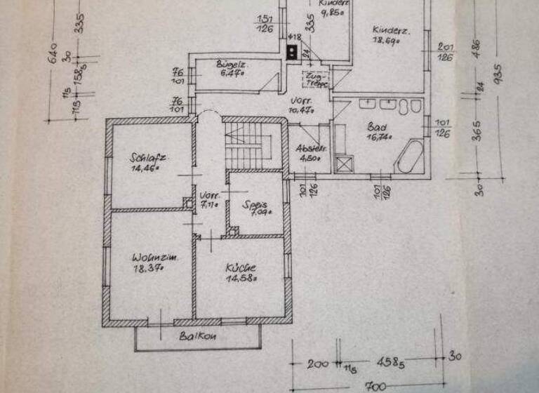 Wohnung zur Miete 1.000 € 7 Zimmer 130 m² 1. Geschoss Überreiterweg 2 Mamming Bayern - Mamming 94437