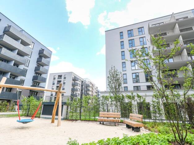Penthouse zur Miete - Erstbezug 2.166 € 4 Zimmer 112,3 m² 6. Geschoss frei ab 01.09.2025 Karoline-Veith-Straße 29 Bockenheim Frankfurt-Bockenheim 60486