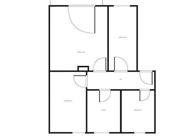 Wohnung zur Miete 604 € 2,5 Zimmer 67,7 m² 2. Geschoss frei ab 08.03.2026 Henschelstr. 8 Braunschweig 38126