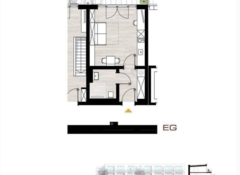 Studio zum Kauf - Erstbezug provisionsfrei als Kapitalanlage geeignet 317.600 € 1 Zimmer 32 m² Dreikönigstraße 1,3 Innenstadt Erlangen 91054