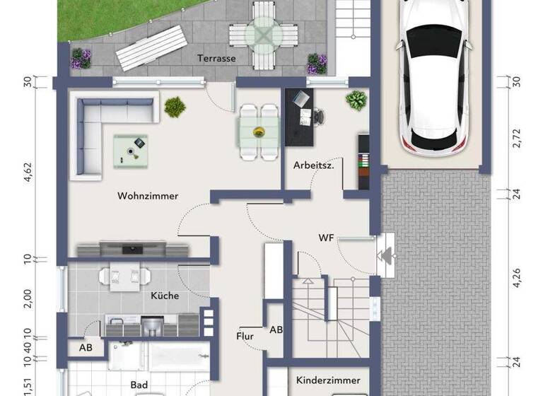 Mehrfamilienhaus zum Kauf 439.000 € 9 Zimmer 178,6 m² 578 m² Grundstück Johannisstraße 34 Frechen 50226