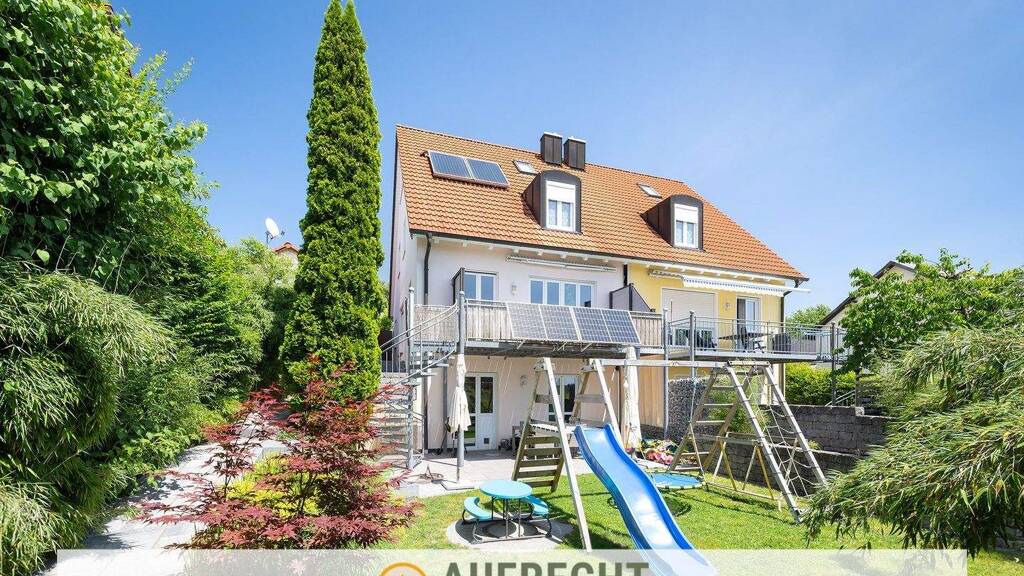 A U F R E C H T °FAMILIENPARADIES AM HANG° wunderschöne DHH mit sonnigem Garten & Einliegerwohnung