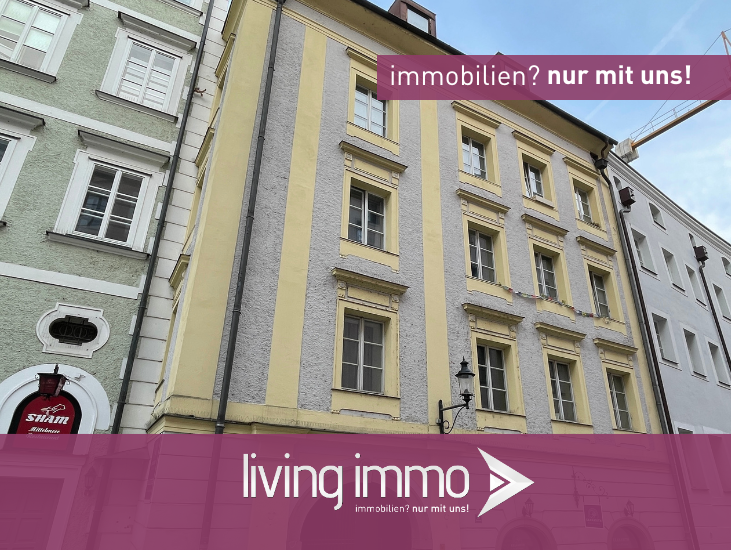 Wohnung zur Miete 350 € 1 Zimmer 37 m²<br/>Wohnfläche 3.<br/>Geschoss 01.11.2024<br/>Verfügbarkeit Altstadt Passau 94032