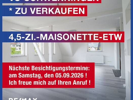 Maisonette zum Kauf 225.000 € 5 Zimmer 114,4 m² frei ab sofort Schwenningen Villingen-Schwenningen 78054