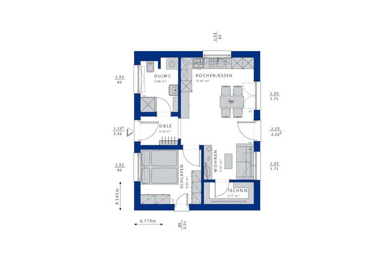 Grundstück zum Kauf 120.000 € 704 m² Grundstück Steinenberg Rudersberg 73635