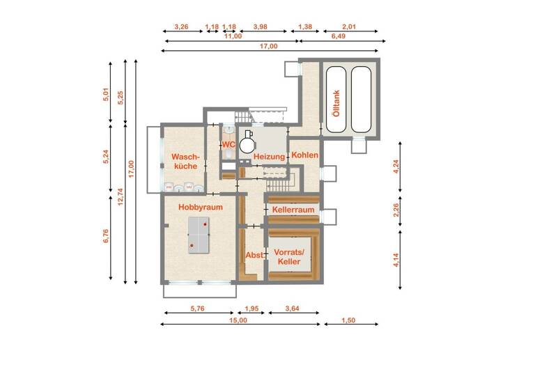 Einfamilienhaus zum Kauf 1.300.000 € 8 Zimmer 431,5 m² 951 m² Grundstück Bad Cannstatt Stuttgart 70374