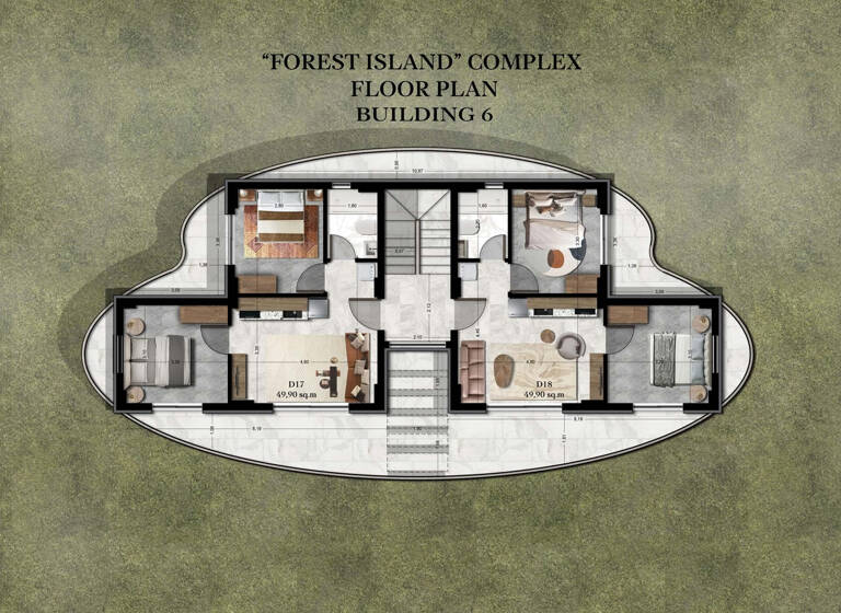 Wohnung zum Kauf 130.000 € 3 Zimmer 49,9 m² 1. Geschoss Thassos 64010