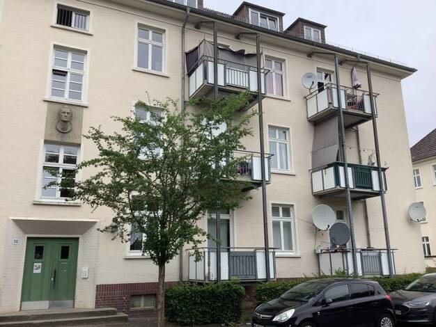 Wohnung zur Miete 754 € 3 Zimmer 84,4 m² 2. Geschoss frei ab 25.07.2025 Niedersachsendamm 56 Huckelriede Bremen 28201