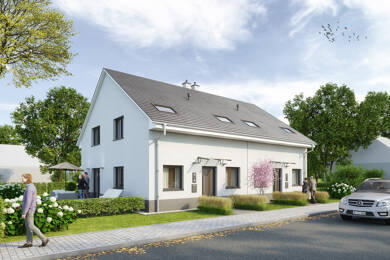 Doppelhaushälfte zum Kauf - Neubau provisionsfrei 525.000 € 4 Zimmer 123,7 m² 543 m² Grundstück Tiefenseer Weg 37 Werneuchen Werneuchen 16356