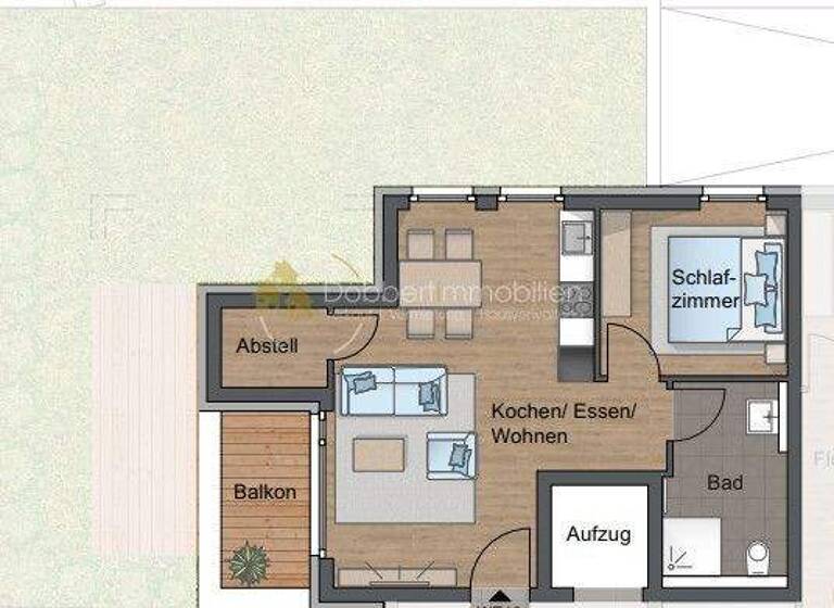 Wohnung zum Kauf - Erstbezug provisionsfrei 400.200 € 2 Zimmer 47,4 m² 1. Geschoss frei ab 01.11.2028 Hauptstraße 108 Vaihingen Stuttgart / Vaihingen 70563
