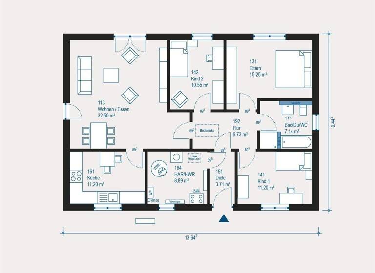 Einfamilienhaus zum Kauf 287.999 € 4 Zimmer 107 m² 496,2 m² Grundstück Innenstadt Baden-Baden 76530