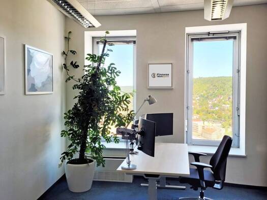 Coworking Space zur Miete provisionsfrei 17 m² Bürofläche Leutragraben 1 Zentrum Jena 07743