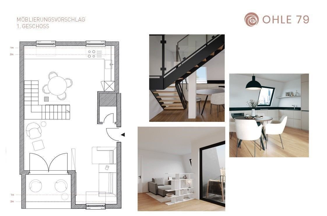 Maisonette zum Kauf provisionsfrei 945.000 € 4 Zimmer 112,6 m²<br/>Wohnfläche 3.<br/>Geschoss ab sofort<br/>Verfügbarkeit Ohlsdorfer Straße 79d Winterhude Hamburg 22297