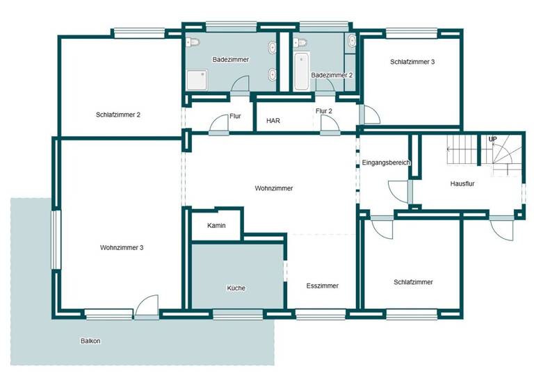 Sonstiges zum Kauf provisionsfrei als Kapitalanlage geeignet 255.000 € 4,5 Zimmer 171 m² Halle Halle (Westfalen) 33790