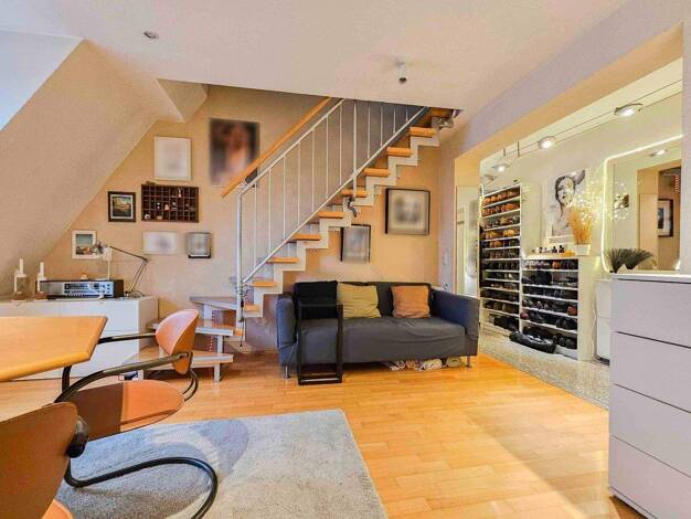 Maisonette zum Kauf 520.000 € 3 Zimmer 83,5 m² 3. Geschoss Bornheim Frankfurt am Main 60385