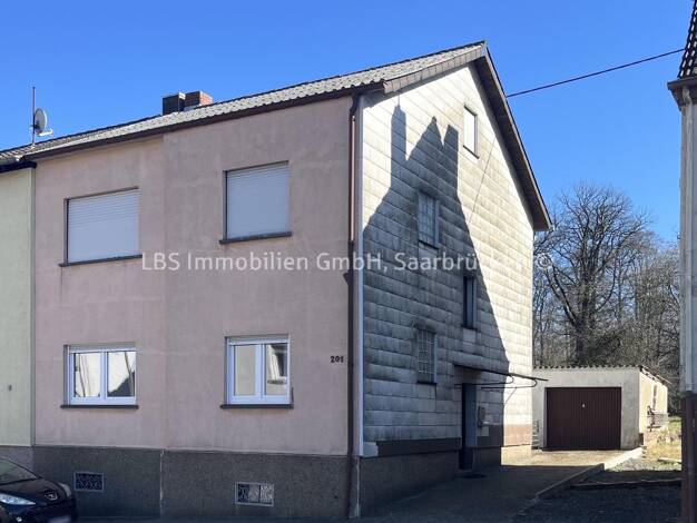 Doppelhaushälfte zum Kauf 115.000 € 7 Zimmer 120 m² 956 m² Grundstück Göttelborn Quierschied 66287