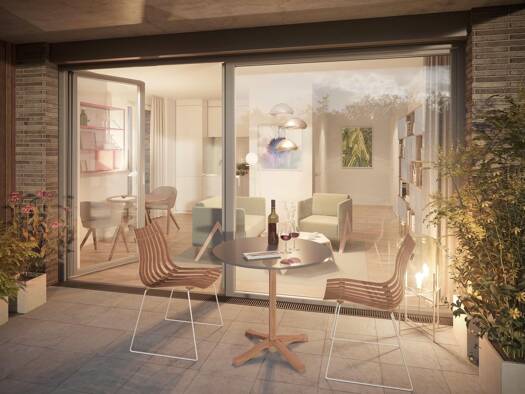 Wohnung zum Kauf - Erstbezug provisionsfrei 266.000 € 2 Zimmer 47,1 m² Innenstadt Heidenheim 89522