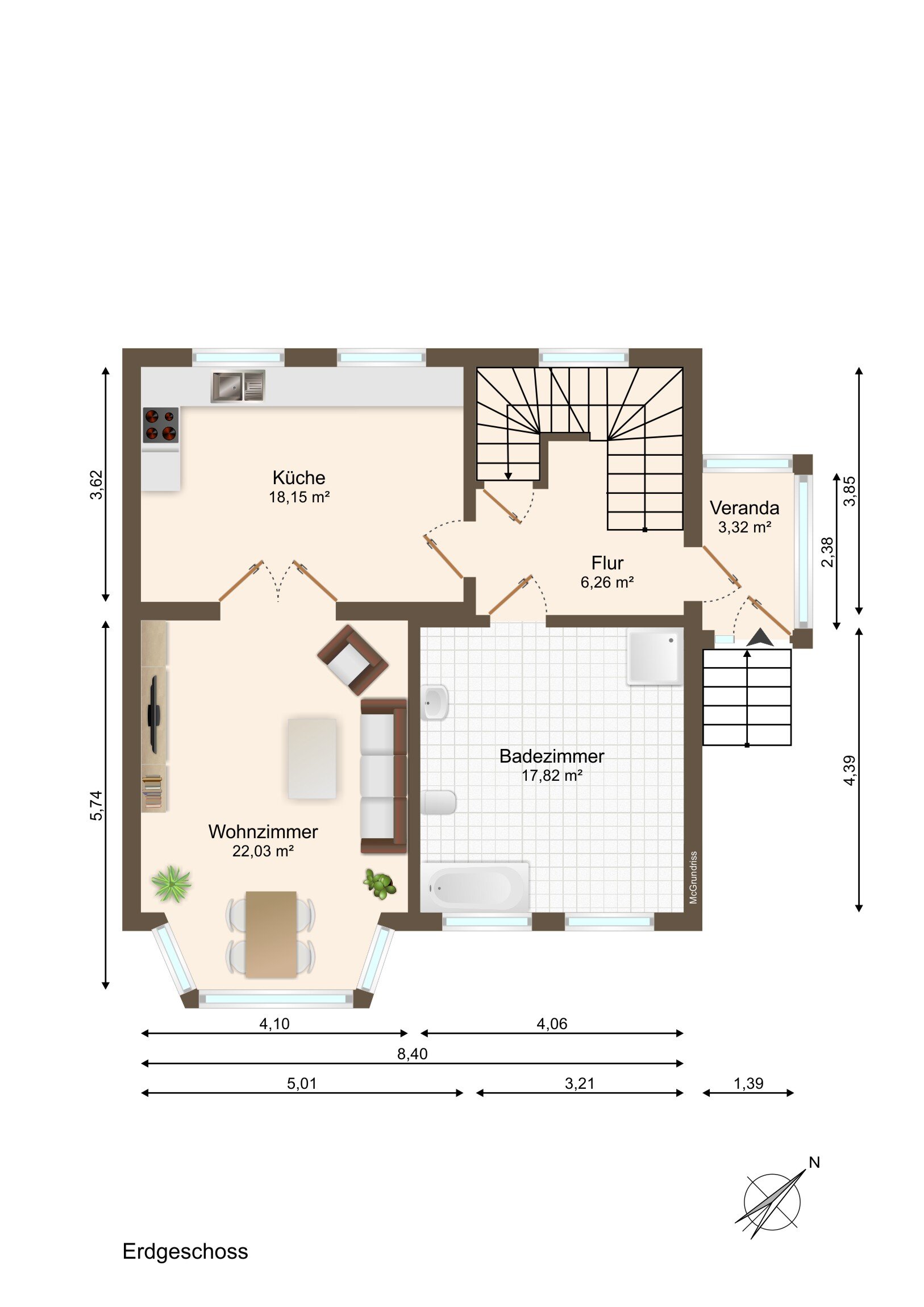 Einfamilienhaus zum Kauf 190.000 € 3 Zimmer 113 m²<br/>Wohnfläche Möser Möser 39291