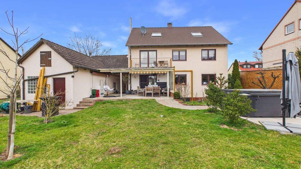 Einfamilienhaus zum Kauf provisionsfrei 697.000 € 7 Zimmer 198,2 m² 981 m² Grundstück Penzendorf Schwabach 91126