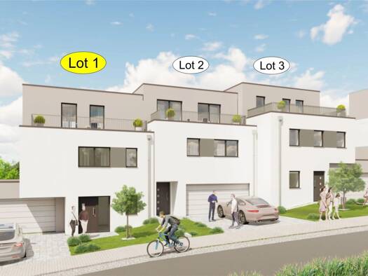 Doppelhaushälfte zum Kauf 1.643.000 € 5 Zimmer 234 m² Roeser 3390