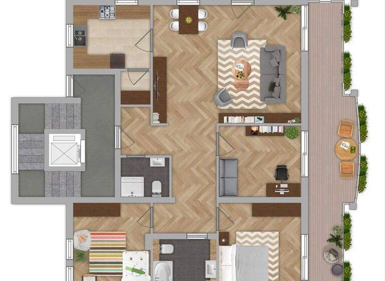 Wohnung zum Kauf 249.000 € 4 Zimmer 116 m² EG Wallerfangen 66798