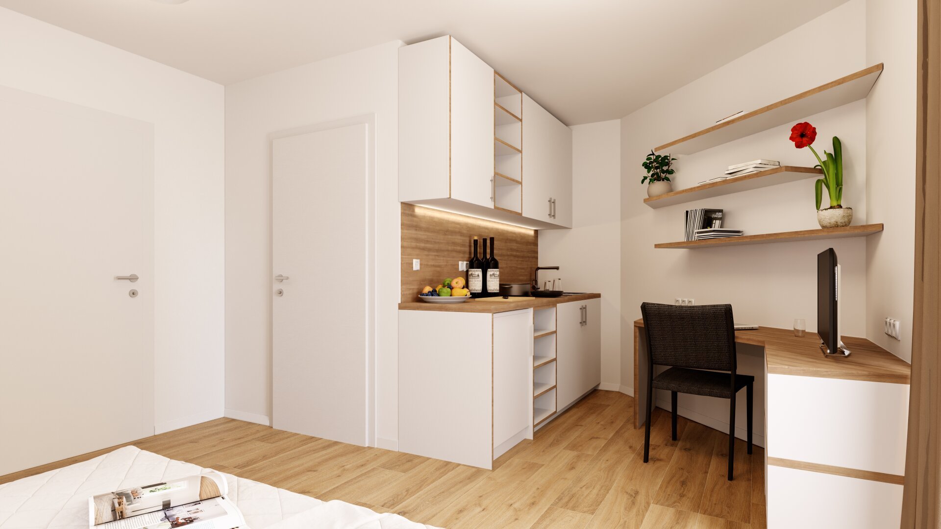 Wohnung zur Miete 371 € 1 Zimmer 16 m²<br/>Wohnfläche Kranzbichlerstraße St. Pölten St. Pölten 3100