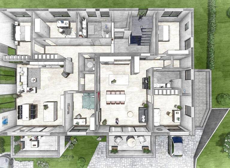 Wohnung zum Kauf provisionsfrei 465.500 € 3 Zimmer 100 m² 1. Geschoss Rangendingen 72414