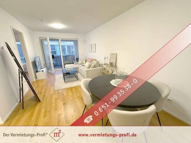Wohnung zur Miete - Erstbezug 817 € 2 Zimmer 60,6 m² frei ab 01.05.2026 Tarforst Trier / Tarforst 54296