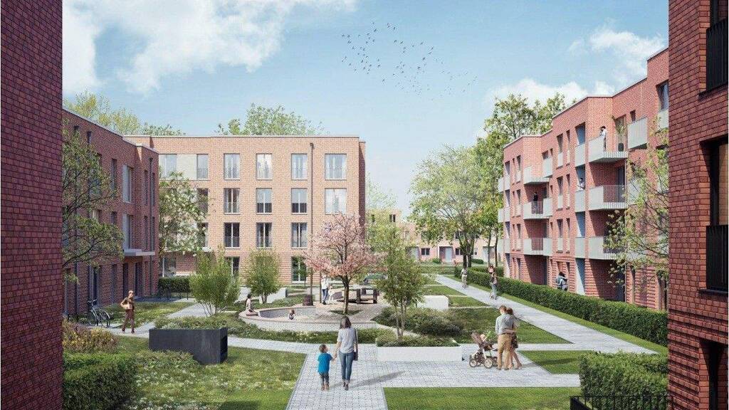 Wohnung zur Miete - Erstbezug 1.122 € 3 Zimmer 74,8 m² frei ab sofort Suurheid 69 Rissen Hamburg 22559