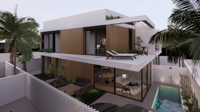 Villa zum Kauf - Neubau provisionsfrei 610.000 € 4 Zimmer 197 m² 207 m² Grundstück Zentrum LA TORRE DE LA HORADADA 03190