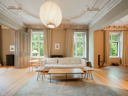 Wohnung zur Miete 5.900 € 5 Zimmer 205 m² 2. Geschoss Rotherbaum Hamburg 20354